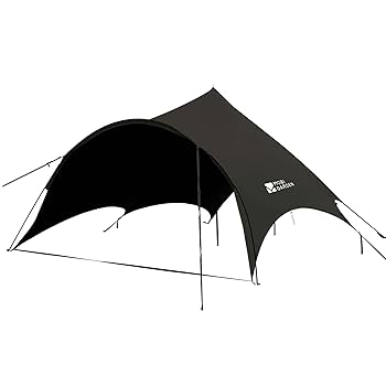 Amazon | MOBI GARDEN タープアーチ型 ブラック | MOBI GARDEN